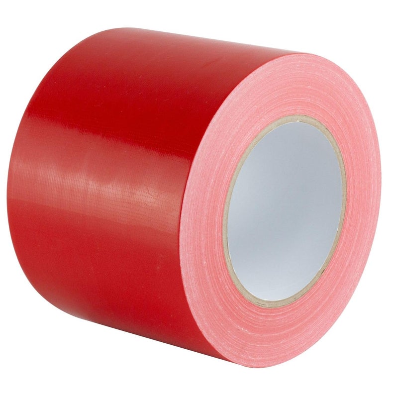 GTSE Wide Duct Tape, Red, 4 Inches x 55 Yards (164 ft), Heavy Duty, Waterproof Repair Tape for Indoor or Outdoor Use, 1 Roll - Image 2